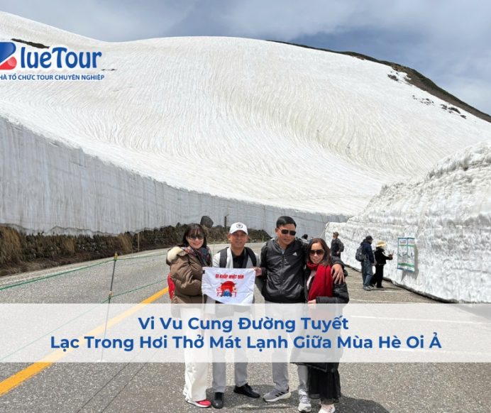 Vi Vu Cung Đường Tuyết – Lạc Trong Hơi Thở Mát Lạnh Giữa Mùa Hè Oi Ả