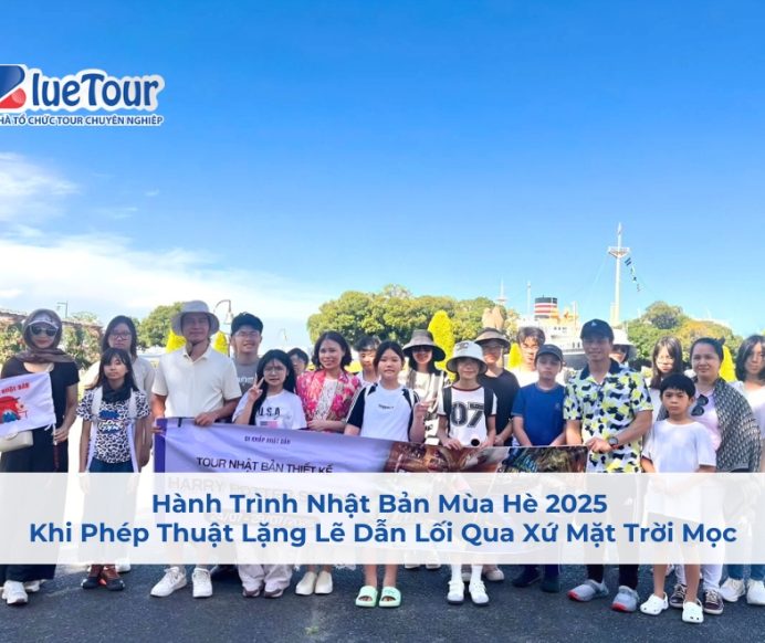Hành Trình Nhật Bản Mùa Hè 2025 – Khi Phép Thuật Lặng Lẽ Dẫn Lối Qua Xứ Mặt Trời Mọc