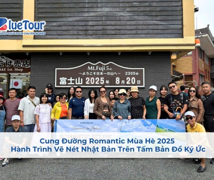 Cung Đường Romantic Mùa Hè 2025 – Hành Trình Vẽ Nét Nhật Bản Trên Tấm Bản Đồ Ký Ức