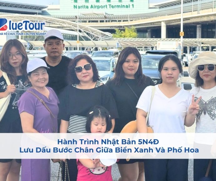 Hành Trình Nhật Bản 5N4Đ: Lưu Dấu Bước Chân Giữa Biển Xanh Và Phố Hoa