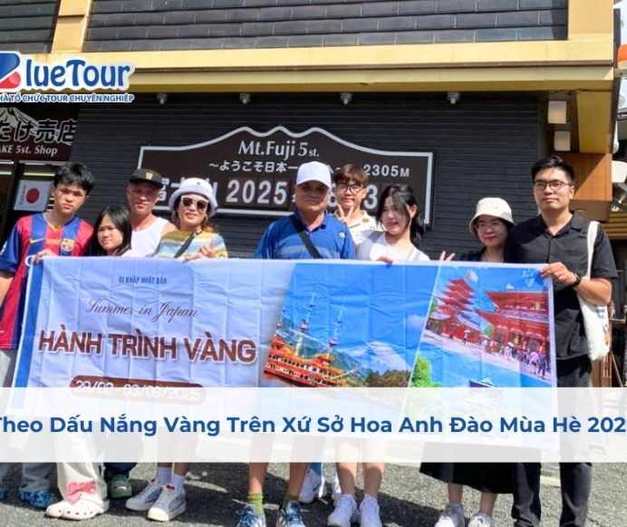 Theo Dấu Nắng Vàng Trên Xứ Sở Hoa Anh Đào Mùa Hè 2025