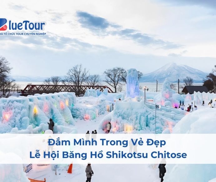 Đắm Mình Trong Vẻ Đẹp Lễ Hội Băng Hồ Shikotsu Chitose