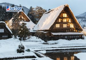 Lạc Bước Giữa Ngôi Làng Cổ Tích Shirakawago Mùa Tuyết Trắng