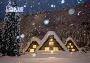 Lạc Bước Giữa Ngôi Làng Cổ Tích Shirakawago Mùa Tuyết Trắng