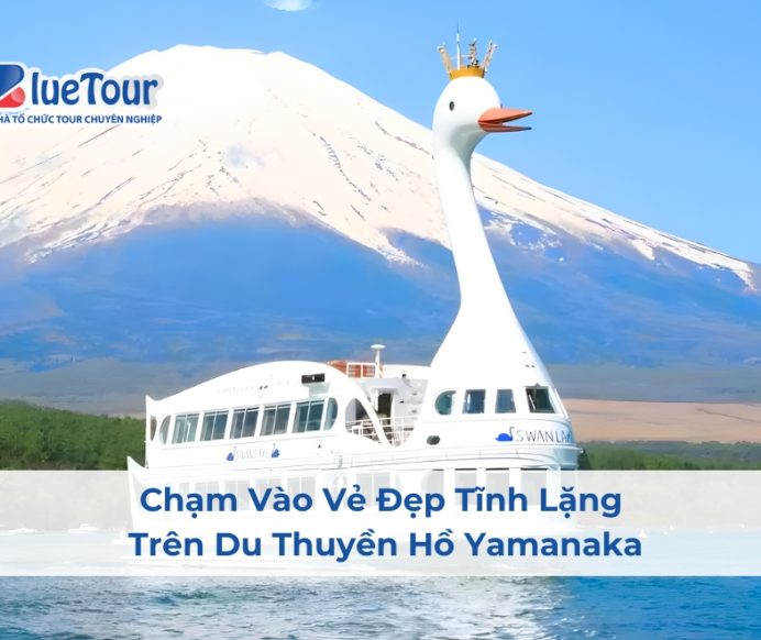 Chạm Vào Vẻ Đẹp Tĩnh Lặng Trên Du Thuyền Hồ Yamanaka