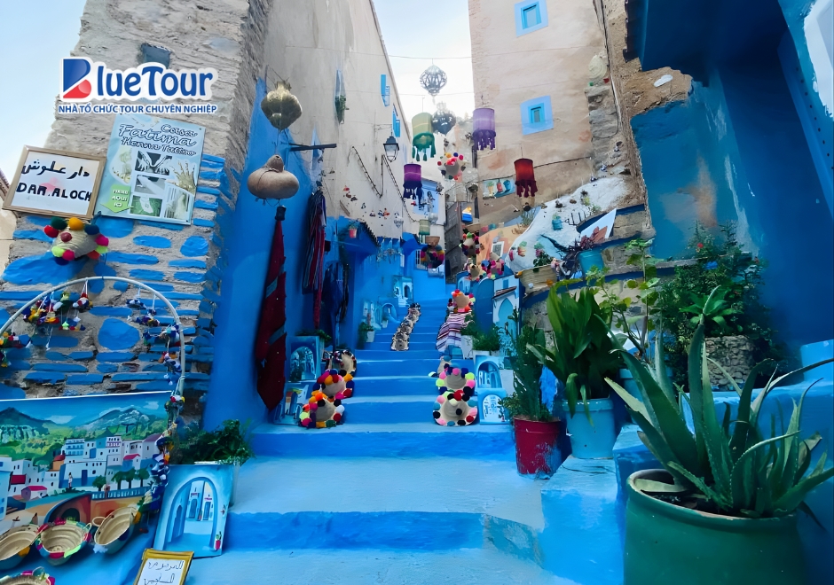 Góc Morocco Dịu Dàng Mang Tên Thành Phố Xanh Chefchaouen