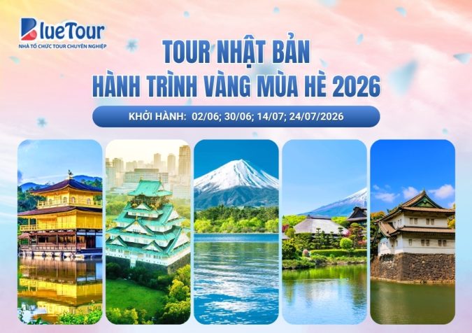 TOUR NHẬT BẢN HÀNH TRÌNH VÀNG MÙA HÈ 2026