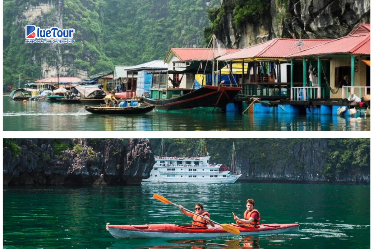 Làng chài nổi Vịnh Lan Hạ
