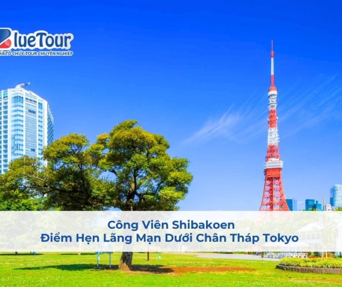 Công Viên Shibakoen: Điểm Hẹn Lãng Mạn Dưới Chân Tháp Tokyo