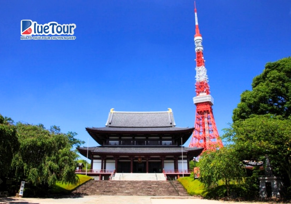 Công Viên Shibakoen: Điểm Hẹn Lãng Mạn Dưới Chân Tháp Tokyo