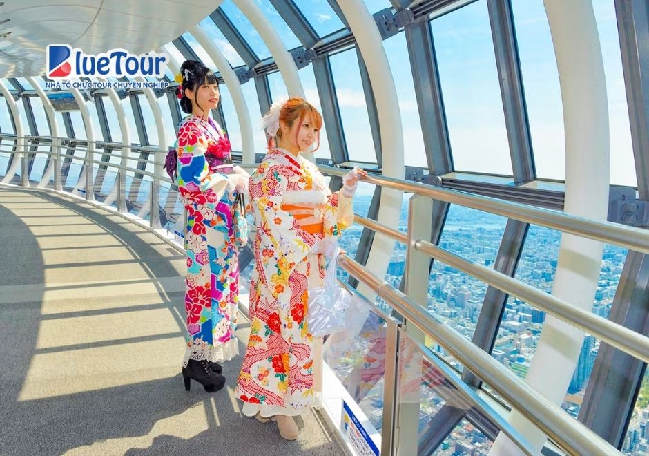 Tháp Tokyo Skytree: Kiệt Tác Kiến Trúc Chạm Tầng Mây Của Xứ Sở Phù Tang