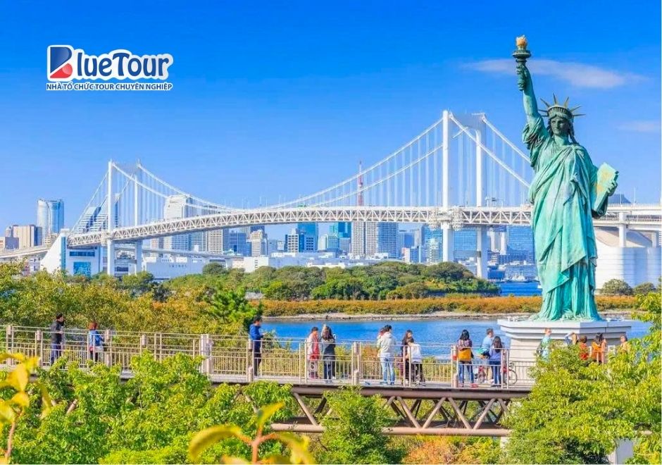 Vịnh Odaiba Tokyo: Lạc Vào Miền Ánh Sáng Lung Linh Của Thủ Đô