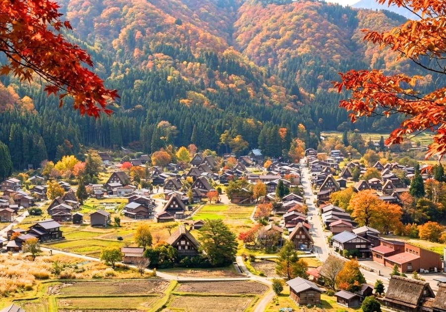 CUNG ĐƯỜNG LÀNG CỔ SHIRAKAWAGO