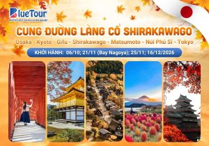 CUNG ĐƯỜNG LÀNG CỔ SHIRAKAWAGO