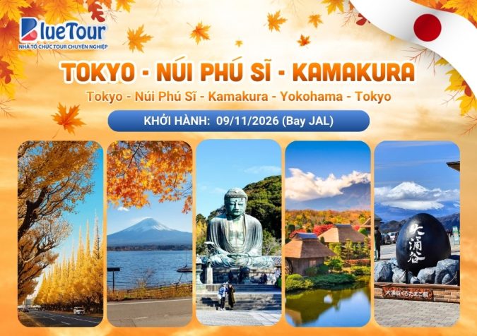 CUNG ĐƯỜNG TOKYO - NÚI PHÚ SĨ - KAMAKURA