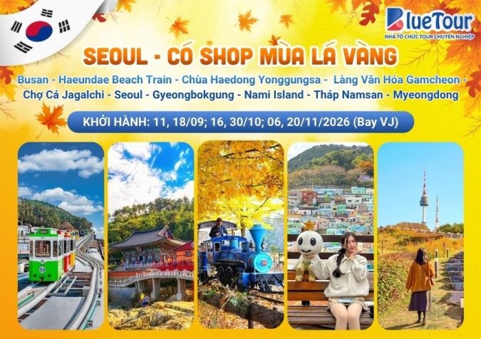 BUSAN - CÓ SHOP MÙA LÁ VÀNG