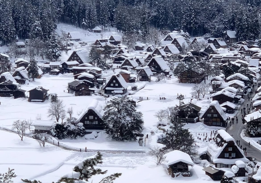 ĐÓN NĂM MỚI Ở SHINHOTAKA & SHIRAKAWAGO