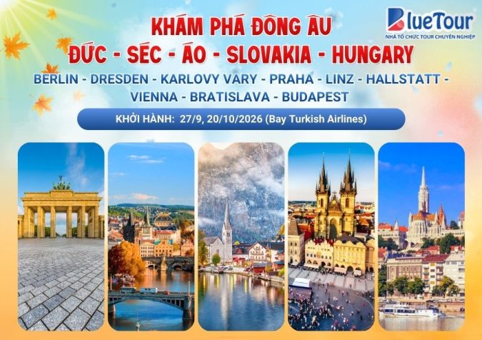 ĐỨC - SÉC - ÁO - SLOVAKIA - HUNGARY