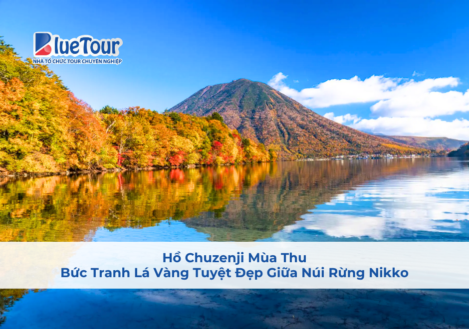 Hồ Chuzenji Mùa Thu: Bức Tranh Lá Vàng Tuyệt Đẹp Giữa Núi Rừng Nikko