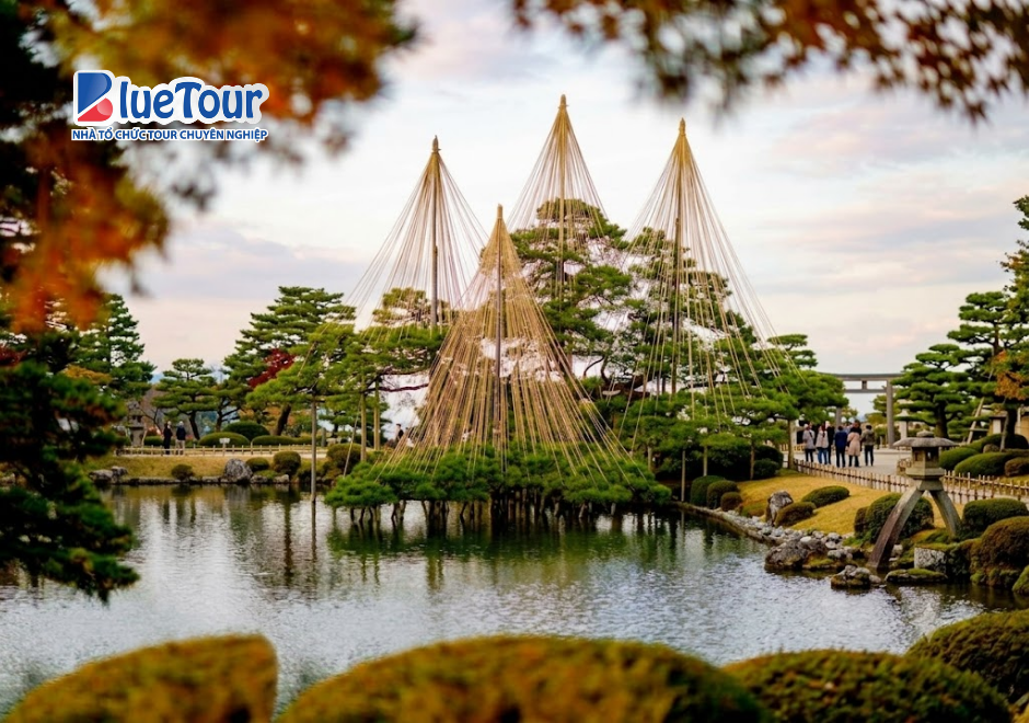 Mùa Lá Vàng Tại Kanazawa: Vẻ Đẹp Cổ Kính Giữa Sắc Thu Nhật Bản