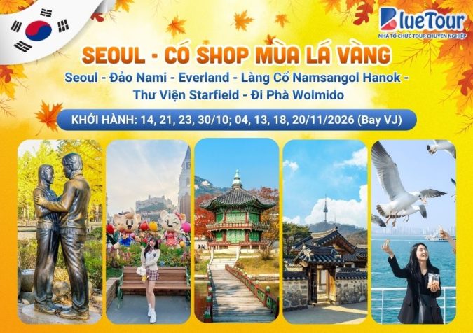 SEOUL - CÓ SHOP MÙA LÁ VÀNG
