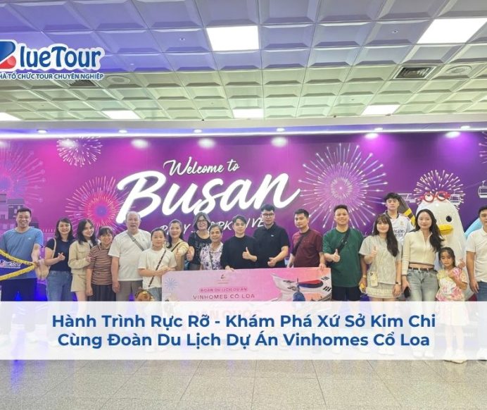 Hành Trình Rực Rỡ - Khám Phá Xứ Sở Kim Chi Cùng Đoàn Du Lịch Dự Án Vinhomes Cổ Loa