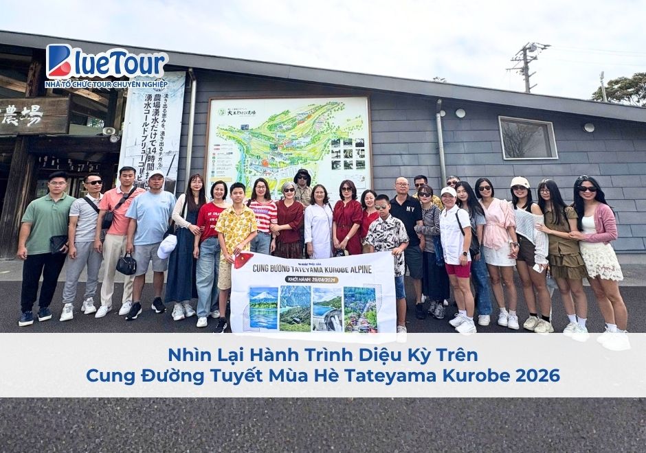 Nhìn Lại Hành Trình Diệu Kỳ Trên Cung Đường Tuyết Mùa Hè Tateyama Kurobe 2026