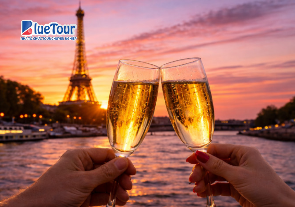 Du Thuyền Sông Seine Ngắm Lá Vàng: Một Thoáng Paris Dịu Dàng Khi Thu Về