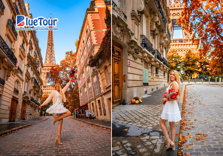 Khám Phá Tháp Eiffel Mùa Lá Vàng: Hành Trình Chiêm Ngưỡng Vẻ Đẹp Paris Khi Thu Về