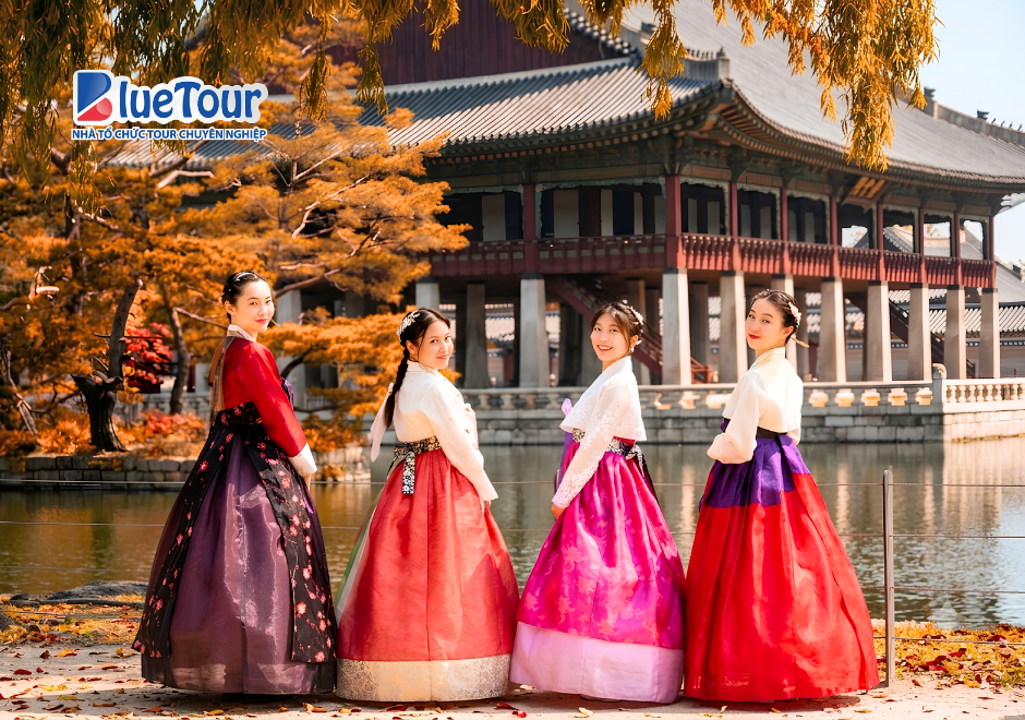 Làng Cổ Namsangol Hanok Vào Mùa Thu: Nốt Trầm Bình Yên Giữa Lòng Seoul