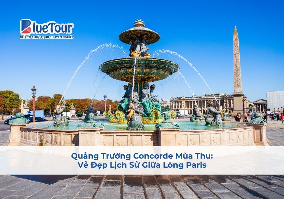 Quảng Trường Concorde Mùa Thu: Vẻ Đẹp Lịch Sử Giữa Lòng Paris